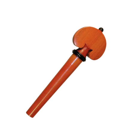 Clavija de Cello modelo Corazón de Boj (detalles negros)