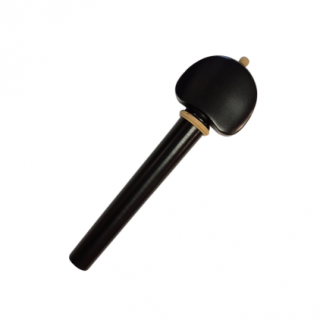 Clavija de Cello modelo  Hill de Ébano (detalles blancos)