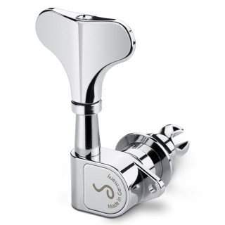 Maquinaria Bajo 4 Izquierdas Cromadas Schaller M4 90 (Light)