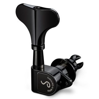 Maquinaria Bajo 4 Izquierdas Negro Schaller M4 90 (Light)