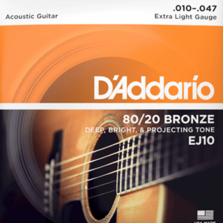 Cuerdas de metal D'Addario EJ10