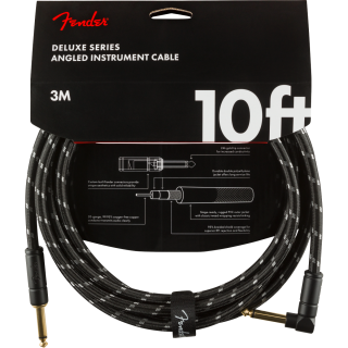 Cable de 3 metros Deluxe Black Tweed