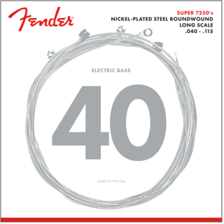 Super 7250's Nickel Plated Bass Strings (5 cuerdas)