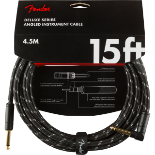 Cable de 4.5 metros Deluxe Black Tweed