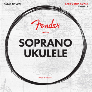 Cuerdas Soprano Ukulele Fender Set California