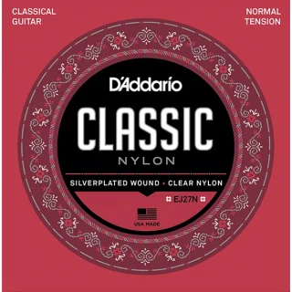 Cuerdas para guitarra clásica D'addario Mod. EJ-27N