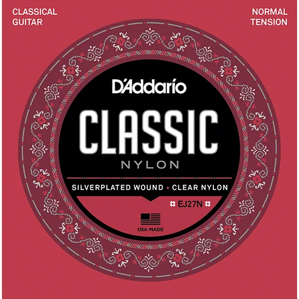 Cuerdas para guitarra clásica D'addario Mod. EJ-27N