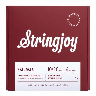 Cuerdas para guitarra acústica Stringjoy   10-50