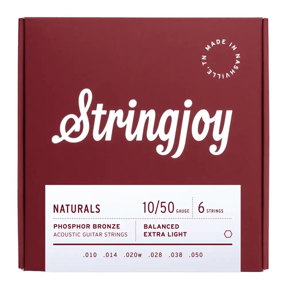 Cuerdas para guitarra acústica Stringjoy 10-50