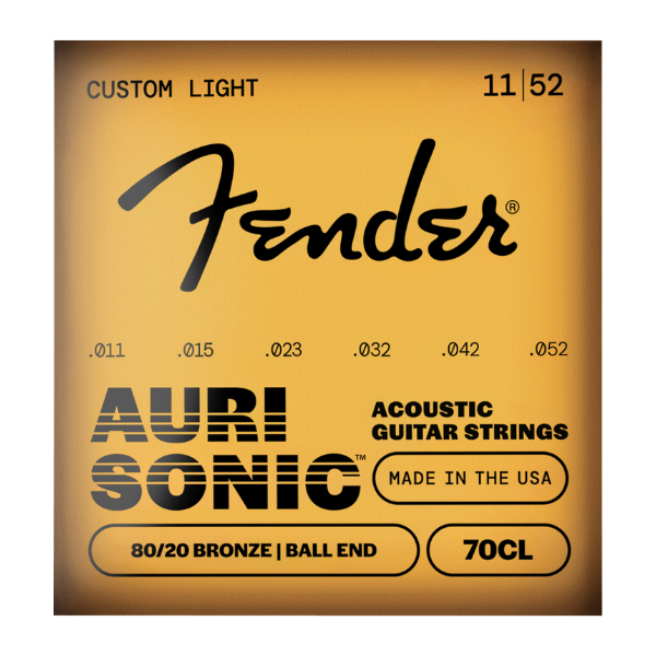 Cuerdas Bronze 11-52 Aurisonic 70CL Fender