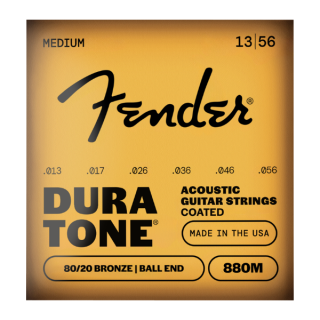 Cuerdas DuraTone 80/20 Guitarra acústica 13-56 Fender